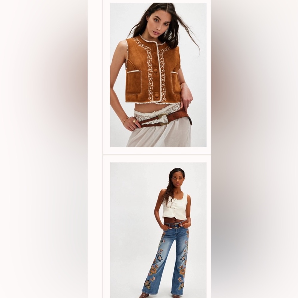 Free People Tan belt! Large